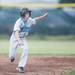 Skyline's Preston Horvath leads off at third during the sixth inning of their game against Pioneer, Tuesday May 28.
Courtney Sacco I AnnArbor.com 